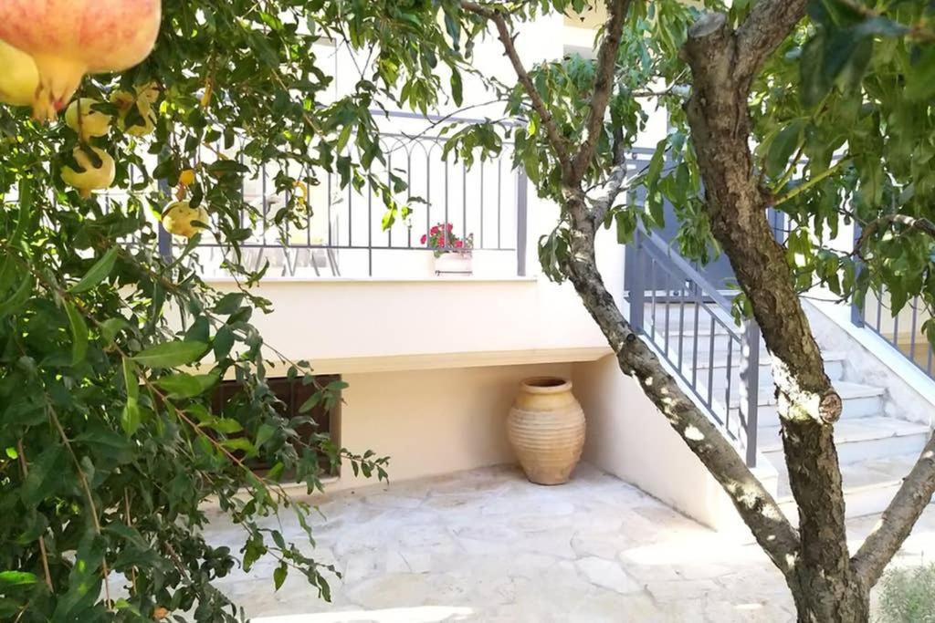 New, Bright, Cozy, Autonomous Apartment With Private Entrance And Garden, 42 M2, 5Min To The Beach And City Center Kalamata Exterior foto
